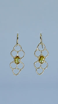 Load image into Gallery viewer, earring:r7_sapphire_yellow

